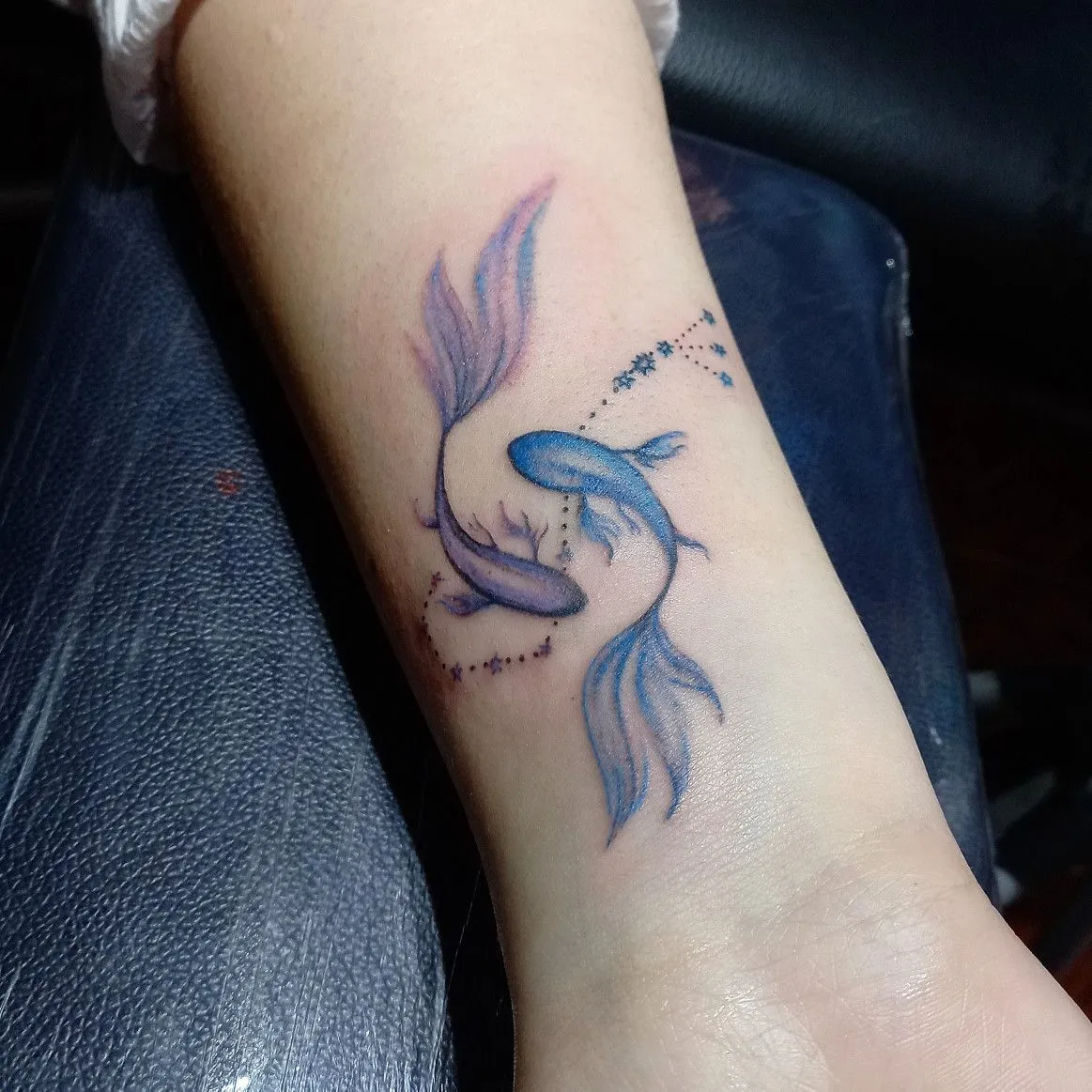 Koi Fish Pisces Tattoo: Capturing the Spirit of the Eternal Wanderer